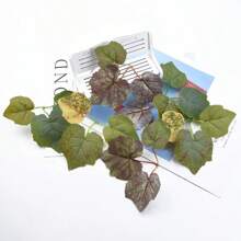 30/100 Pcs Silk Maple Leaf Wedding Bridal Accessories  Christmas Home Decoration Diy Gift Artificial Plants Wholesale