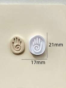 Emporte-pièce pour argile polymère avec symboles, emporte-pièces en forme de symboles bohèmes en argile polymère pour la fabrication de bijoux de boucles d'oreilles DIY, moules de DIY en plastique haute précision