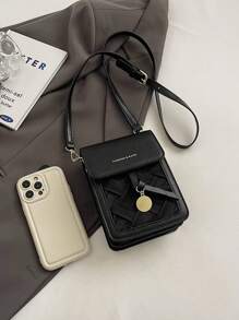 Mini Vintage Printed Mobile Phone Bag Casual Shoulder Messenger Bag