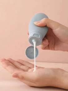 1/4pcs (Four-Color) Refillable Silicone Travel Bottles Leak-Proof Squeezable Silicone Travel Size Containers, Silicone Travel Bottle Set For Filling Cosmetic Shampoo Liquids, Leak-Proof Refillable Containers, Practical Travel Bottle Set, Travel Toiletry Bottle Shampoo Travel Container Travel Shampoo Container PP Lotion Bottle, Travel Essentials Home Bathroom Decor Fall Decor Back To School - Multicolor - View 5