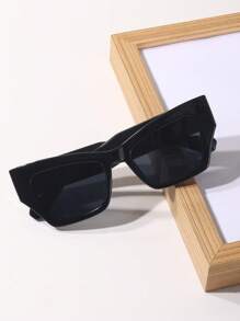 Populair ontwerp gepersonaliseerde futuristische veelkleurige 1-delige vierkante gradiënt luipaard plastic full frame modieuze bril, voor vrouwen - strandaccessoires, muziekfestivals, straatfotografie modeaccessoires