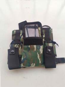 Functional Chest Bag Fashion Bullet Hip Hop Vest Streetwear Bag Waist Pack Camouflage Chest Rig Bag Casual Chest Pack Gift