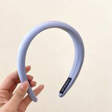 缎面发箍~高颅顶宽边甜美漂亮发箍春夏新款发卡发饰 - 彩色 - 查看 10