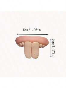 A Funny Dog Denture Rabbit Fangs Pet Accessory