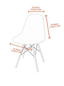 1/2/4 szt. pokrowców na jadalnię, pokrowców na siedzenia, pokrowców na krzesła do jadalni, zestaw 4 pokrowców, pokrowców na krzesła z polaru z połowy wieku, pokrowców na krzesła bez podłokietników do kuchni, jadalni, krzeseł bocznych do salonu, pokrowców na krzesła z muszli, żakardowych pokrowców na krzesła do jadalni, zestaw 4 pokrowców na krzesła do jadalni w stylu Mid Century Modern, rozciągliwych pokrowców do kuchni, biura i salonu