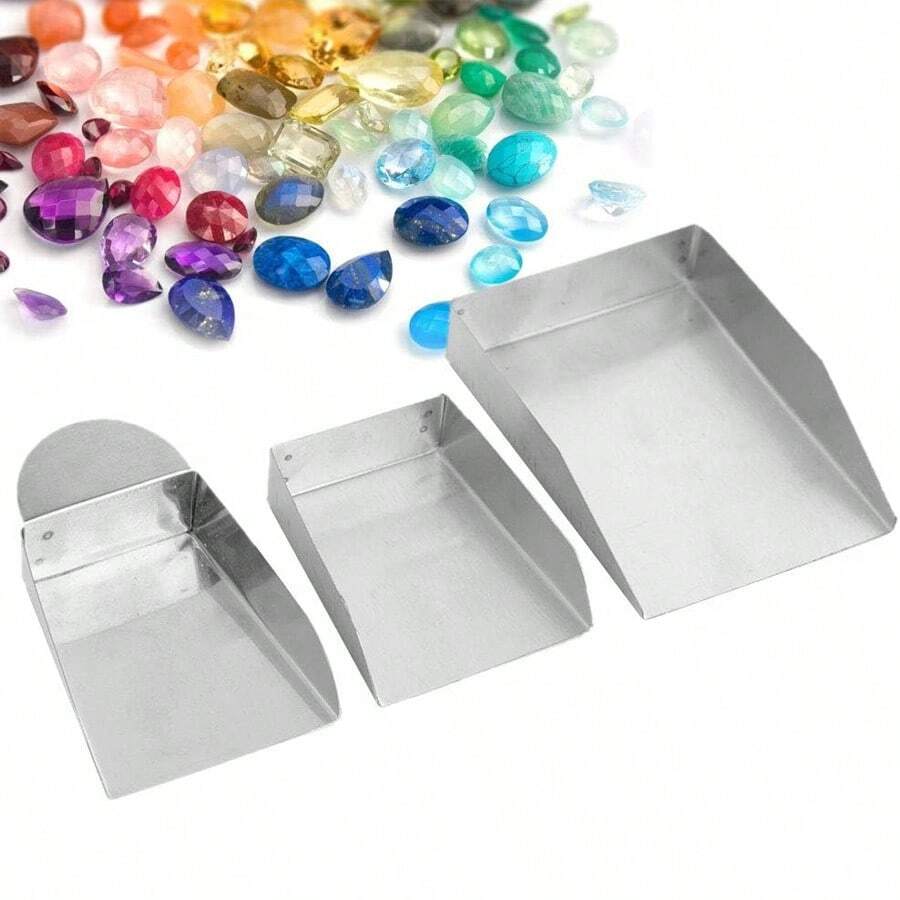 1pc Mini Jewelry Scoop, Gemstone Pick, Loose Bead Organizer, Jewelry Making Tool, Useful And Convenient For Jewelry Crafts