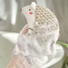 1pcLovely Hedgehog Bath Ball Does Not Loose Bath Bubblers, Super Soft Bath Ball, Bath Ball