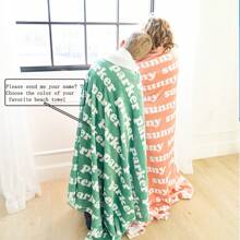 YSSKTC Custom Blanket With Picture Text Customized Blanket Thows Personalized Blanket Customizable Blanket Photo Blankets Customize Valentines Day Gifts For Mom Dad Couple Girlfriend Boyfriend Wife Husband Custom Blanket Personalized Gifts Customized Gifts Custom Gifts - Multicolor - View 3