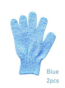 2/4 pezzi Guanti da bagno, Asciugamani da bagno, Guanti esfolianti da bagno, Asciugamani da bagno doppia faccia per massaggio, Spugne per il bagno con gel doccia, Perfetti strumenti per la pulizia del corpo, adatti per uso domestico