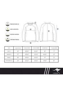 PLAYERA DEPORTIVA  CASUAL CON SPANDEX MANGA LARGA PARA CUALQUIER TIPO DE EJERCICIO   5002ML - Negro - Ver 6