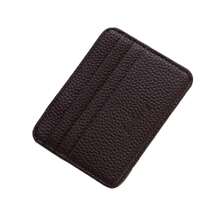 Ultra-Thin PU Credit Card Holder With Front Pocket, Minimalist & Compact, Women's Mini Wallet Card Case - Multicolor - View 15
