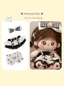 1 Set Of Clothes For 20cm Dolls, Exquisite And Good-Looking, Endowing The Doll With Unique Charm, With Many Choices To Meet Your Needs. (Only The Clothes Are Sold, And The Small Accessories On The Clothes Are Random. Please Be Cautious If You Are Bothered By This!) - Multicolor - View 16