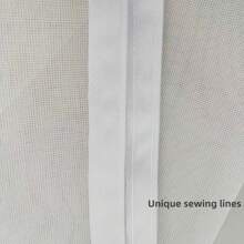 DIY Self-Adhesive Mosquito Net Window Screen, PP Material Anti-Bug Home Curtain, Removable And Washable, Pet Friendly No-Drill - White - View 11
