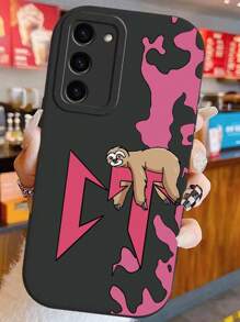 1 件 Sloth Eye 亲肤防摔 TPU 手机壳适用于 11、16 Pro Max、16 Pro、16、15 Pro Max、14 Pro Max / Galaxy S25 系列、SAM A16 / Honor X6A、X7B、X8B / 13C、Note13 保护套防水防震防刮 - 黑色 - 查看 7