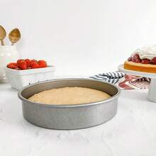 USA Pan Bakeware Molde redondo antiadherente para tartas, 8 pulgadas, acero aluminizado - 20,32 cm - Ver 9