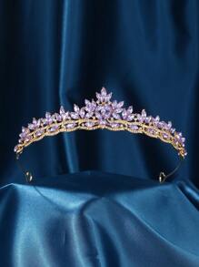 Crystal Tiaras For Women, Wedding Tiaras And Crowns For Women Tiaras For Birthday Party Princess Crown Hair Accessories Bride Rhinestone Headband,Valentine's Day Gifts, Valentine's Headband Decoration, Wedding Crown Decoration