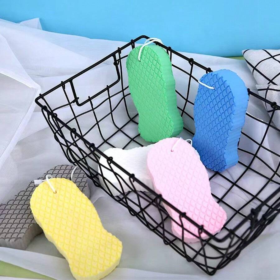 沐浴巾去污海绵沐浴露鱼鳞沐浴泥洗澡擦沐浴神器