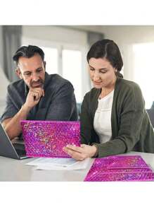 10pcs/Set Holographic Bubble Mailer Rose Red Mailing Envelope Waterproof Courier Bag Padded Bubble Envelopes Pack Bag For Shipping - Multicolor - View 7