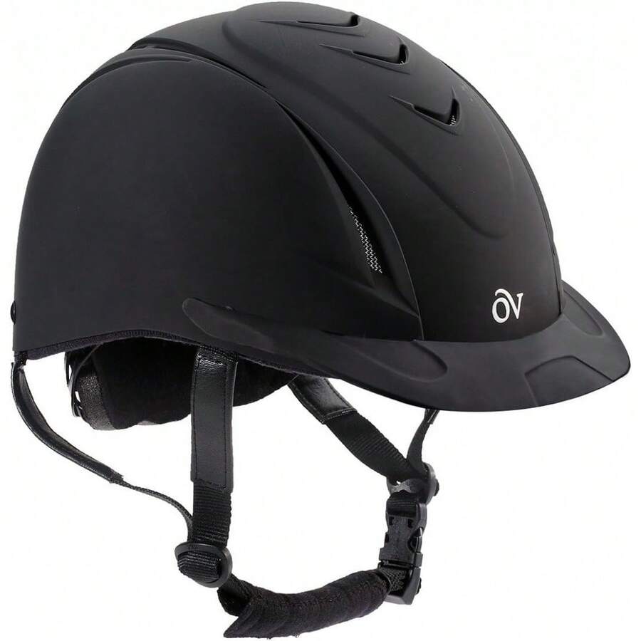 Ovation Deluxe Schooler Riding Helmet – ASTM Certified Equestrian Competition - 1 - View 1
