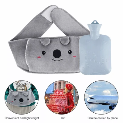 2-Piece Water-Heated Waist Belt, Warm Waist Belt, Abdominal Water-Filling Waist Belt, Hand Warmer. Specially Designed For Women To Relieve Menstrual Cramps (No Power Required).