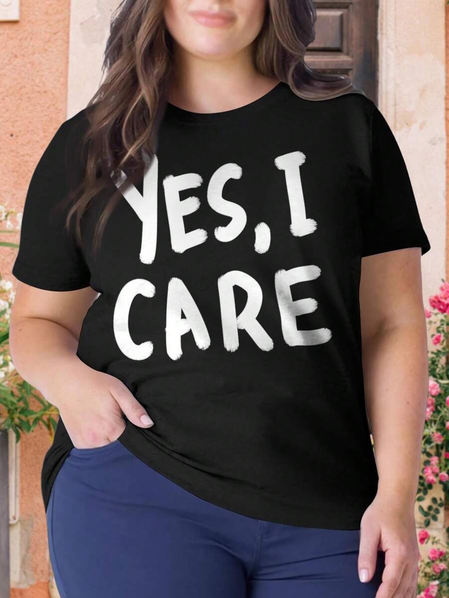 Yes I Care Democrat Melanie's Anti-Trump Women's Large Oversize Women T-Shirt (Trump Sucks) - Black - View 1
