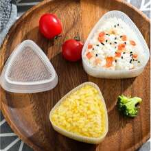 Multi-Gauge Selectable Clear Plastic Triangle Sushi Rice Mold - Perfect Kitchen Tool, Ideal For Sushi, Perfect For Home And Restaurant Use - View 12