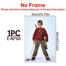 1/6Pcs Home Alone - Movie Posters Wall Arts - 90's Movie Posters - Canvas Wall Decorate - Home Alone Movie Poster For Living Room Bedroom Decor Gifts Birthday Graduation