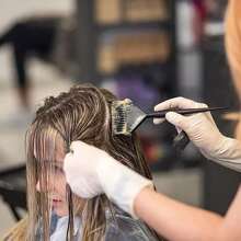 1pc Professional Hair Dye Brush Comb Salon Hair Coloring Tool Hair Dye Applicator Hair Styling Accessory - Black - View 5