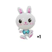 Kit de arco de guirnalda de globos de primavera de 150 piezas, guirnalda de globos de colores pastel macaron con globo de lámina de conejo grande, adecuado para baby shower de primavera, fiesta con tema de conejo, fiesta de cumpleaños, suministros de decoración - Multicolor - Ver 10