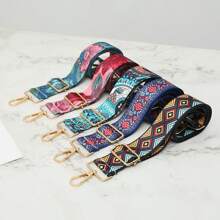 Women's Bag Straps Paisley Retro Pattern Women's Crossbody Bag Adjustable Bag Straps 120cm Travel Bag Strap Accessories Boho Lanyard - Multicolor - View 5