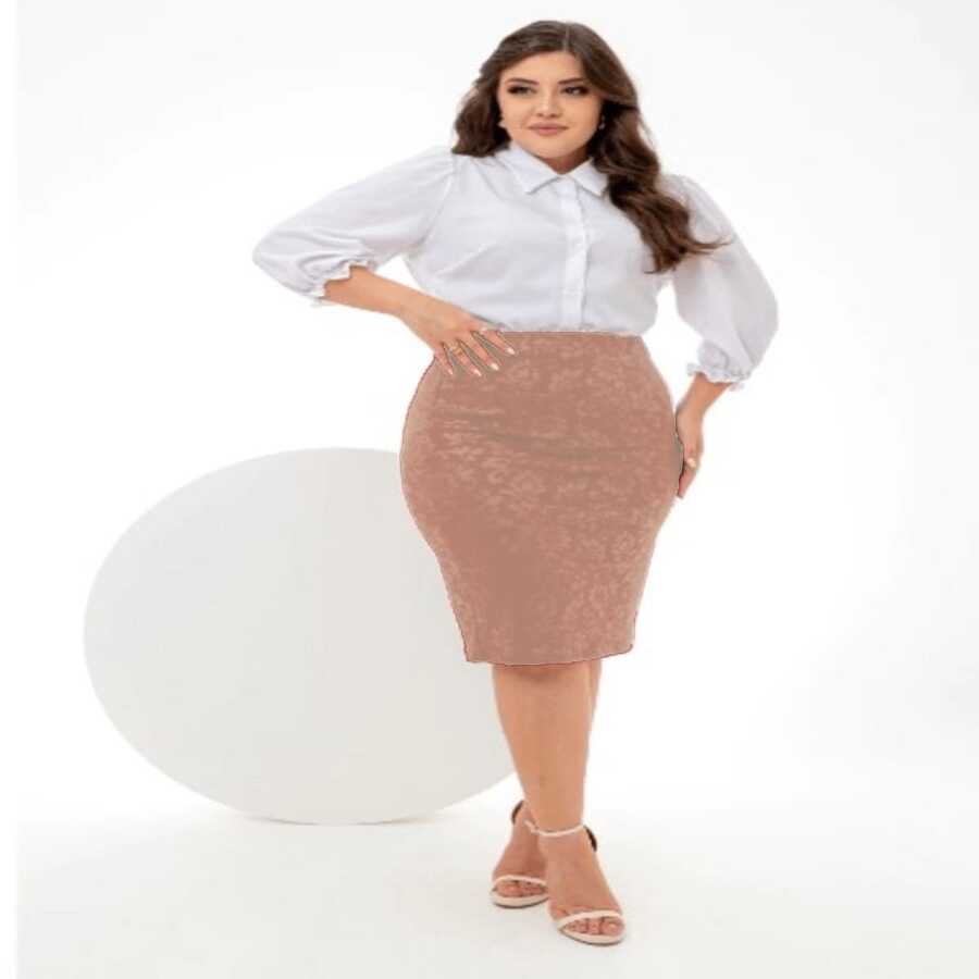 AVI Moda Crista Women Skirts - Rusty Rose - View 1