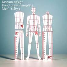 Apparel Design Sketch Template - Men's Wear - Men's - View 9