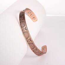 1PC Butterfly Bracelet Women's Retro Personalized Magnetic Red Copper Bracelet Party Gift Suitable For Daily Wear