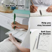 1Pc Mental Health Planner, Anxiety Journal, Mental Health Journal, Wellness Journal, Mood Tracker, Relax Journal, Mental Health Worksheets, Self Care Planner For Women Men