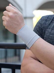 1 Pair Thin Breathable Ice Silk Wrist Sleeve, Summer UV Protection Arm Sleeves For Men Sleeves Cover Arms White Gloves Arm Warmers Autumn Outfits Halloween Costumes Black Arm Sleeve Gifts For Men - Various - View 2