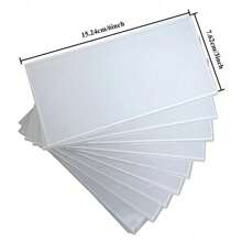 White 3"X 6" Peel And Stick Glass Tiles For Kitchen Backsplash (32-Pack) - White - View 3
