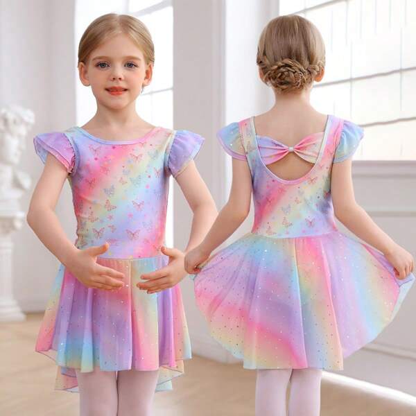 Leotard de dança e balé é adequado para crianças e meninas