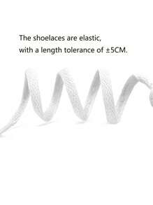 1pair Minimalist Shoelaces For Multi-Size Flat Casual Shoes,Women Men Sneakers Shoes