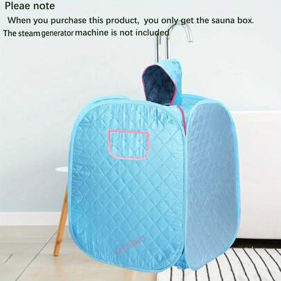 Portable Steam Sauna Tent- Pop-Up, Foldable Home Spa Room Sweat Tent, Indoor Wet Sauna Box (Steamer Not Included, Exclude Steam Generator)