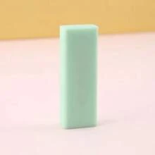 Goma de borrar con forma de corazón y lazo, colores tipo macarón, de uso múltiple para estudiantes, material escolar de vuelta al cole