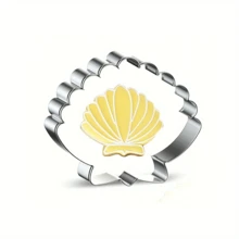 3 件/套不锈钢饼干模具 - 海洋主题饼干模具，包括海马、海星和贝壳 - DIY 饼干模具，用于面包、糖霜等海洋烘焙模具 - 烘焙工具和配件 - 厨房用品 - 1 套 3 件