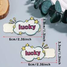 2pcs Personalized Acrylic Hair Clips, Custom Name/Text Hair Clips, Simple DIY Fashion Accessory, Unique Creative Gift, Vibrant Colors, Suitable For Hairstyle, Travel & Photos. Great For Bestie, Friend, Schoolmate, Granddaughter, Desk Mate. Customize Your Own Hair Clips. Gifts Birthday Graduation