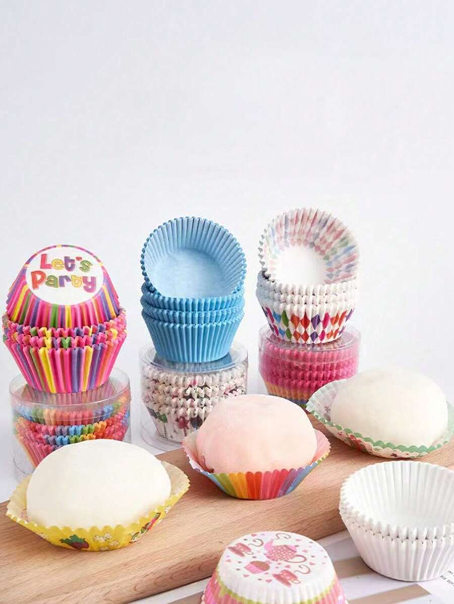 Papel Muffins Fundas Para Cupcakes Arcoíris, 100pcs | Meses Sin Interés  Capsulas Cupcakes, image size:900x1198