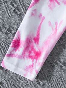 New Vacation Beach Style Tween Girl Ruffled Collar Long Sleeve One-Piece Swimsuit, Summer - Baby Pink - View 5