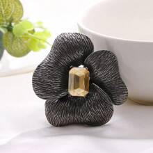 1pc Retro Palace Style Camellia Flower Zinc Alloy Brooch - Brooch - View 7