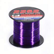 SOUGAYILANG 109yds Nano-Coating Treatment Nylon Fishing Line Superior Abrasion Resistant Monofilament Carp Fishing Line Outdoor Fishing Accessories - Purple - View 17