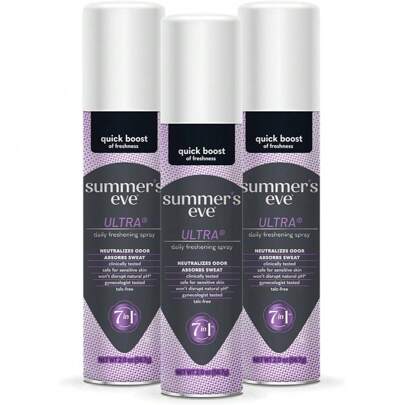Set 3 X 2 Oz Ultra Deodorizing Feminine Spray For Odor Control & All-Day Freshness, Summer's Eve