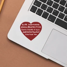 Nhãn dán nâng cao nhận thức về sức khỏe tâm thần - Thích hợp cho máy tính xách tay, bình nước, ô tô, xe tải và xe máy - Hỗ trợ vận động vì sức khỏe tâm thần, đồ dùng học tập, mùa tựu trường. - Nhiều màu - Xem 5