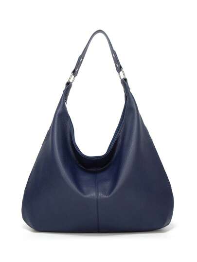 Retro Tote Bag For Women, New Summer Fashion Bag Large Capacity Shoulder Handbag Soft Leather Underarm Bag Commuter Versatile