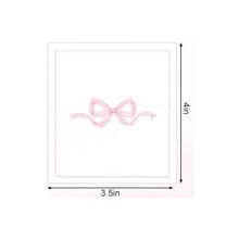 Pink Bow Place Cards Cute Bow Knot Tent Name Cards Blank Seat Assignment Label Cards For Birthday Party Table Setting Supplies Gifts Graduation Birthday Decorations Party Decorations Bachelorette Wedding Summer Beach Back To School School Supplies Room Decor - Multicolor - View 6